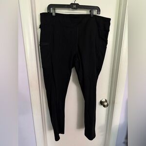 Carhartt Charcoal Pants with Orange Patch